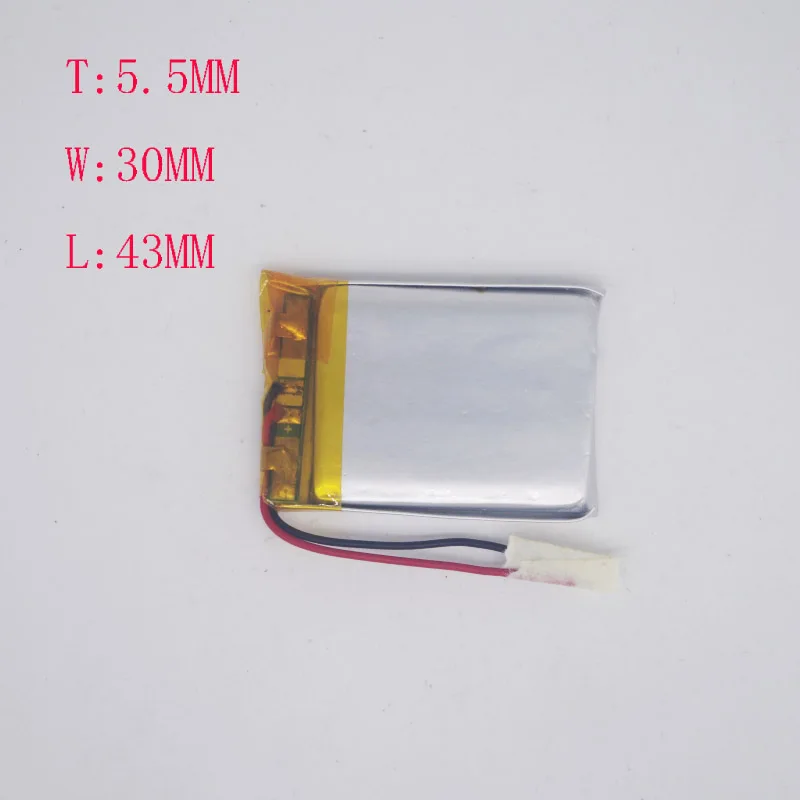 3 7 V полимерная литиевая батарея 553043/603045 MP5 игрушечный навигатор 900mAh | Электроника