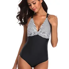 Купальный костюм женский сексуальный цельный купальник с высокой талией черный лоскутный купальный костюм для девочек спортивный летний купальный костюм Maillot De