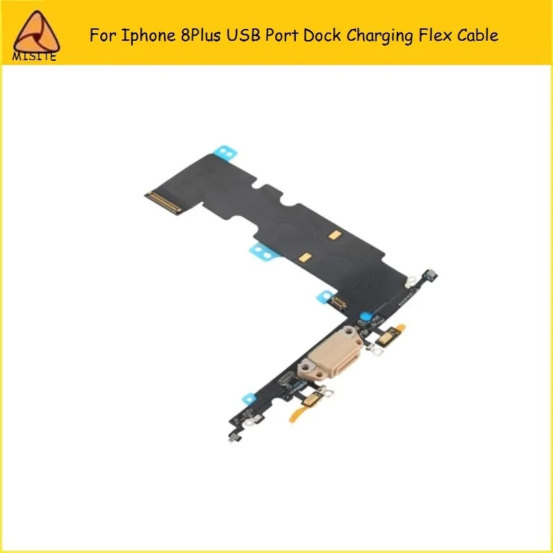 10Pcs New Phone USB Charger Flex For i Phone 8Plus 8P 8 Charging Port USB Dock Connector Headphone Audio Jack Flex Cable Part