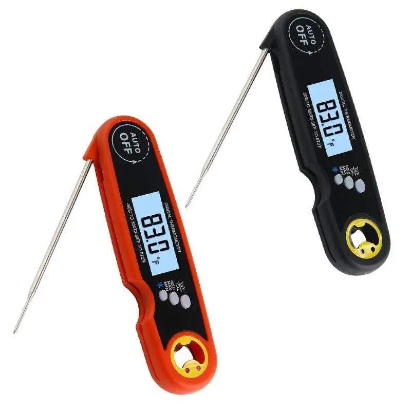 Digital Meat Thermometer BBQ Waterproof Kitchen Oven Cooking Food Thermometer