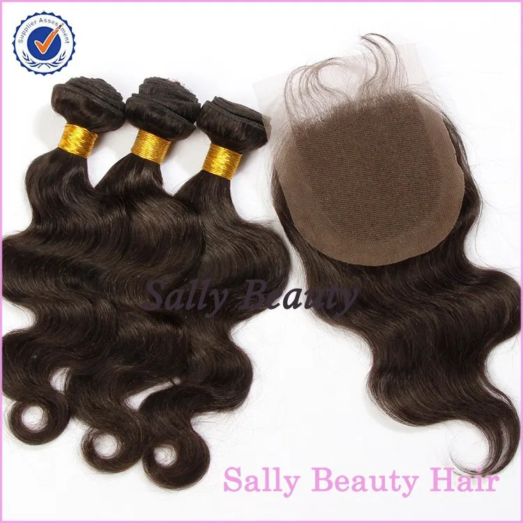 2014 New Style Peruvian Body Wave Human Hair Weaving Queen Products 4pcs lot With Closure Free Shipping |