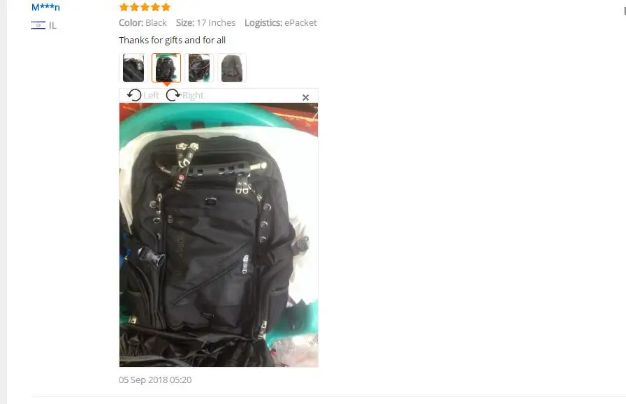 Homens 17 polegada computador portátil bagpack saco