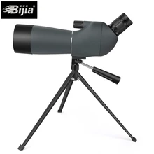 BIJIA 20-60×60 spoting scope bird watching monocular BAK4 prism waterproof HD zoom telescope with tripod