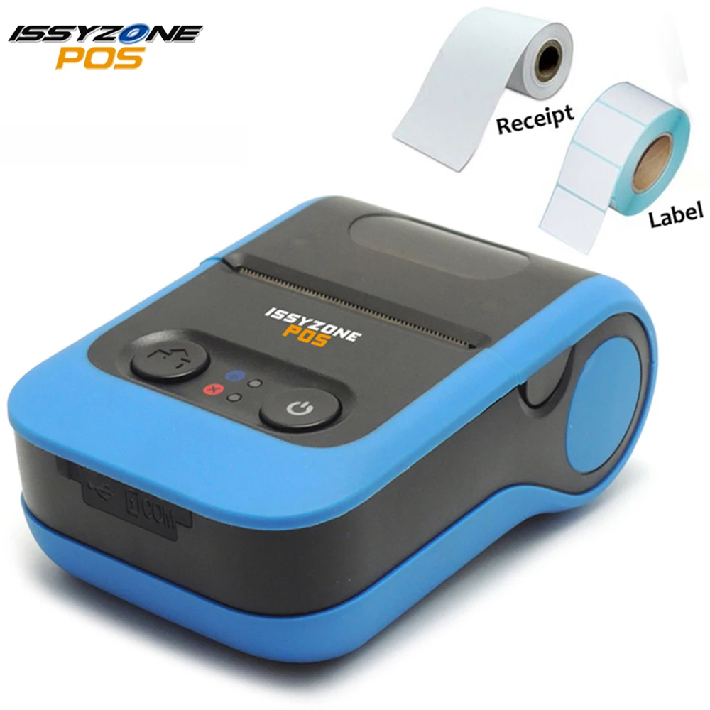 

IMP020 Hot sales 58mm Mini portable Printer Bluetooth Thermal printer receipt and label For Android/iOS With Lithium battery