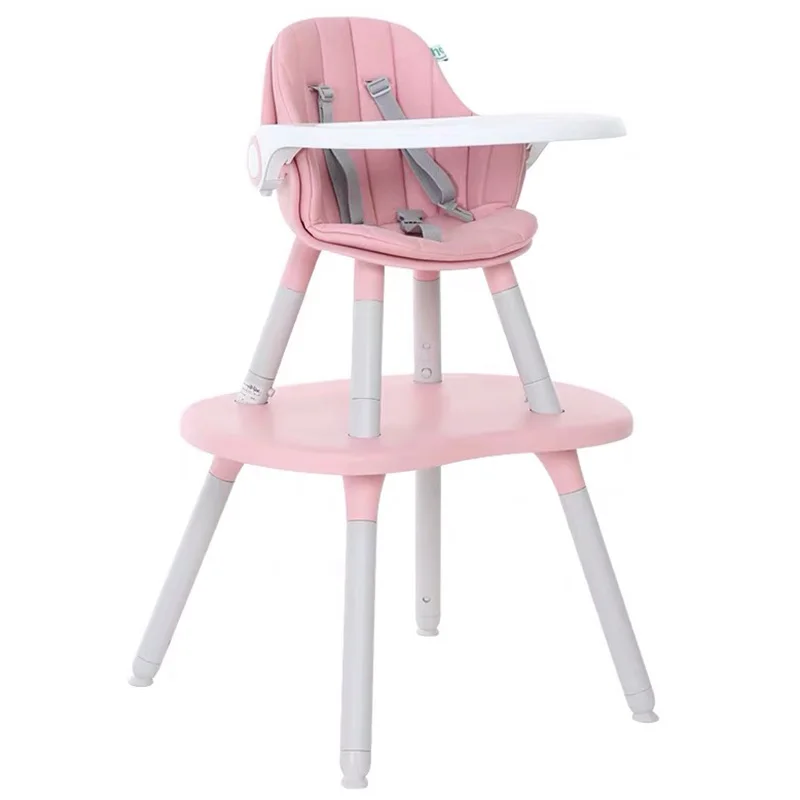 

Cute Kids Dual-Use Dining Chair Detachable Highchairs Baby Eating Seats Dining Table Multi-Function Chair Cute Mushroom Shape