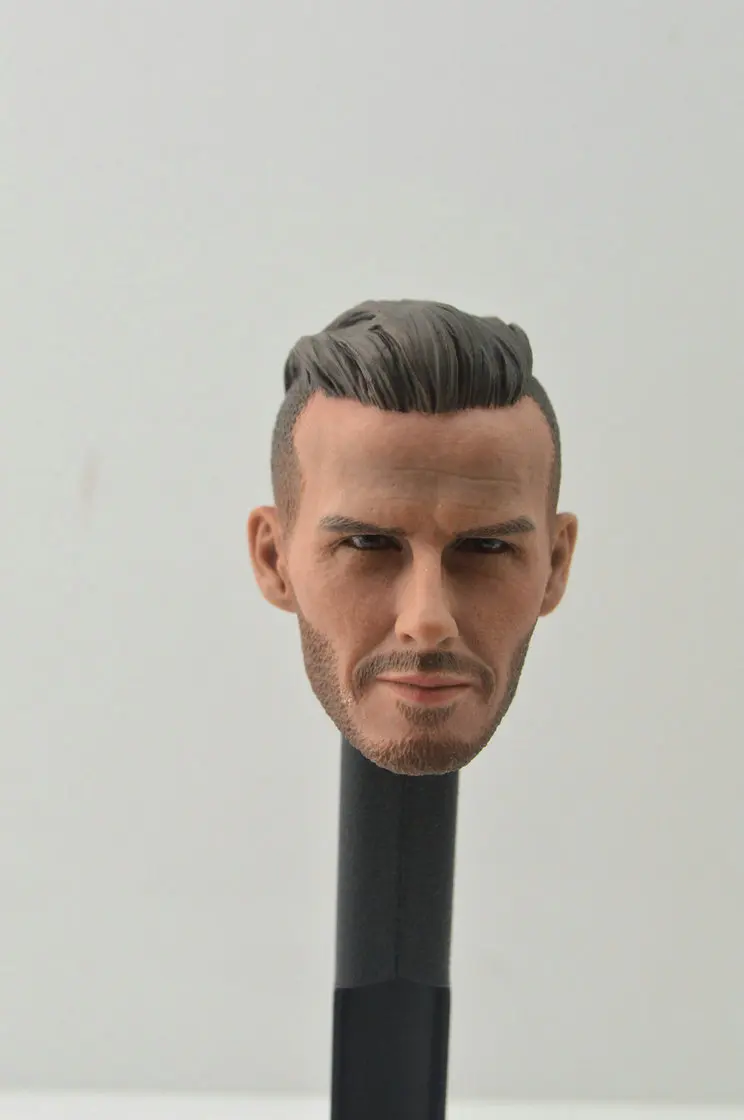 

1/6 Scale David Beckham Head Sculpt 2.0 For 12" Hot Toys Phicen Male Figure