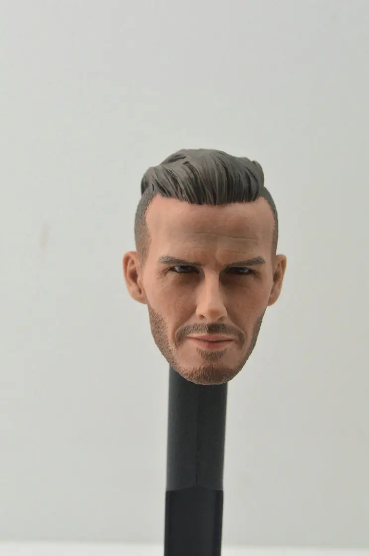 1/6 Scale David Beckham Head Sculpt 2.0 For 12" Hot Toys Phicen Male Figure