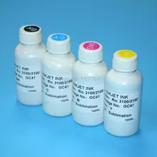 100 мл 4 цветный стенд с сублимационными чернилами для Ricoh GC41 для Ricoh SG2100 SG3110 SG7100 SG3110DNW принтер