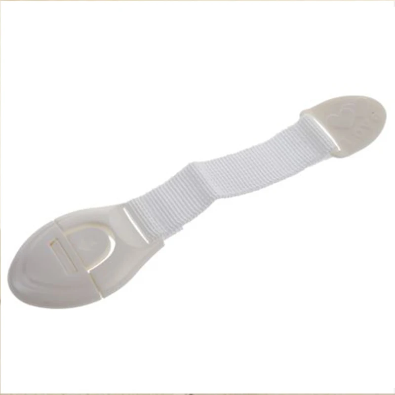 5pcs/lot Drawer Door Cabinet Cupboard Toilet Safety Locks Baby Kids Safety Care Plastic Locks Straps Infant Baby Protection 