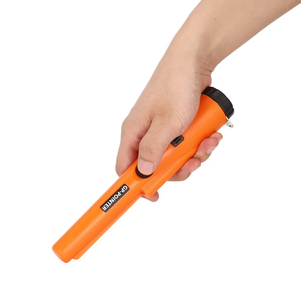 

GP POINTER Handheld Mini Pro Pinpointing Metal Detector Gold Silver Coin Treasure Finder Hunting Search Vibration Alarm