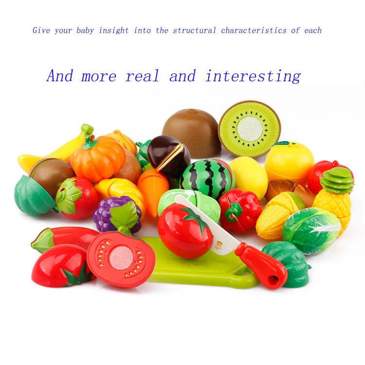 Aliexpress.com : Buy Pretend Play In House Kitchen Cooking Food Fruits And Vegetable Cutting