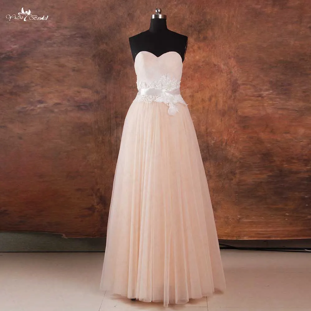 simple lace beach wedding dress
