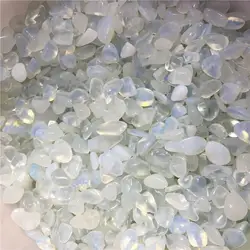 Натуральный белый опал кварц в стиральной машине белый кристалл гравий исцеляющий рейки оптовая продажа