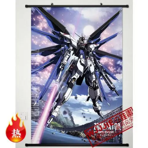 Аниме Mobile Suit Gundam Seed Destiny Домашний декор плакат стены прокрутки 60*90 см
