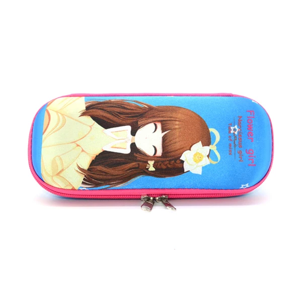 Чехол для карандашей Estojo Escola Kalemlik Trousse Scolaire Stylo Kalem Kutusu Estuches Para El Colegio школьный пенал для карандашей Crayon Licorne - Цвет: Blue girl
