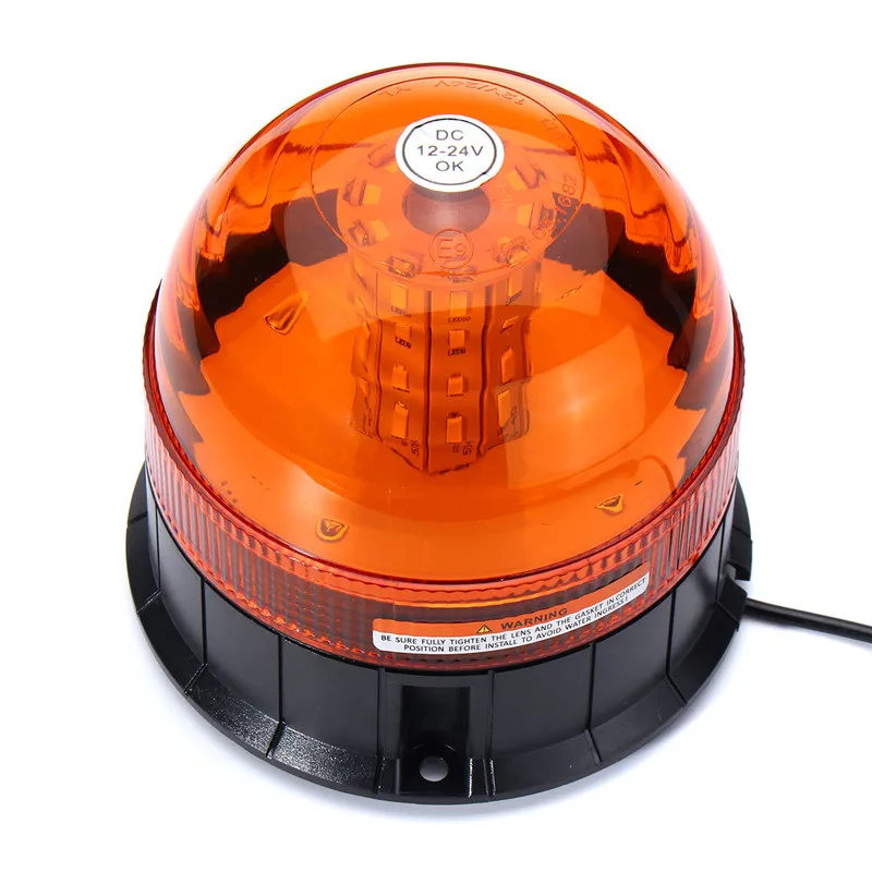 

NEW 8W 5730 40 LED Emergency Vehicle Flash Stobe Rotating Beacon Warning Light Traffic Light Roadway Safety