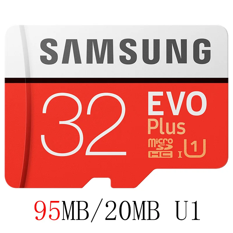 Карта памяти SAMSUNG класс 10 флэш TF Micro SD карта U3/U1 4K 256 ГБ 128 Гб 64 ГБ 32 ГБ 16 ГБ 100 МБ/с./с Microsd карта для мобильного телефона - Емкость: MB-MC32GB