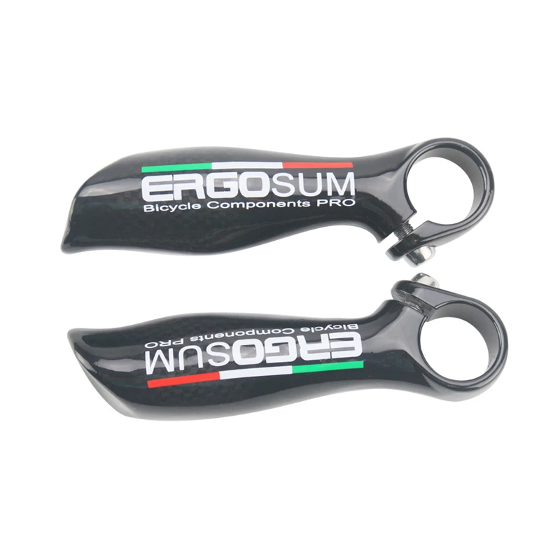 Carbon Bar Ends bicycle Handlebar MTBRoad Bike Handlebar NO LOGO Bicycle parts Carbon Bicycle Bar Ends (1)