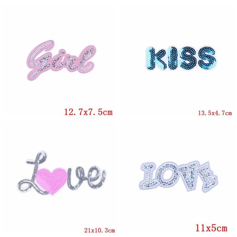 letters patches