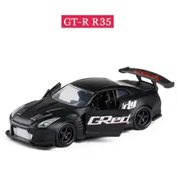 Литой авто Кош моделей автомобилей сплава mkd3 моделирование масштаб автомобиля игрушки для Chidlren 1:32 Nissan GT-R R35 спортивные автомобиль