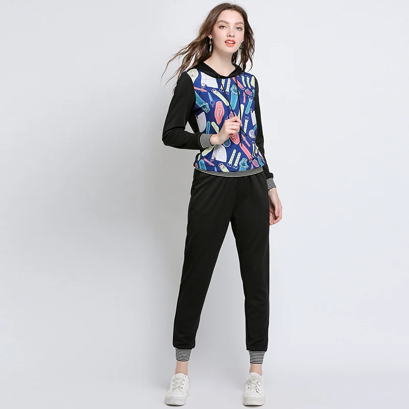 Buy Women's Sports Suits Sexy Tracksuit 2 Piece Set