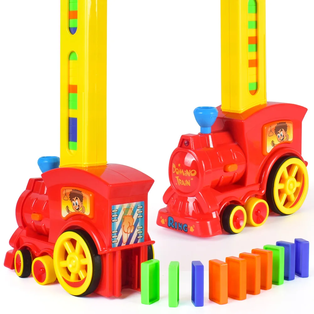 DIY акусто-оптическая Автоматическая разгрузка электрические игрушки строительных блоков для домино лицензионные автомобили Детский образовательный подарок