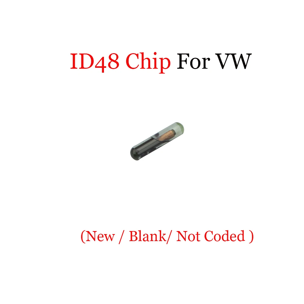 

1pcs*Remote Car Key Transponder Chip ID48 glass For VW Skoda Seat Audi Honda (New / Blank / Not Coded)