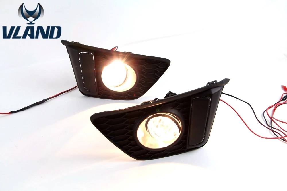 Vland factory for car fog lamp for Fit fog light 2015 2016 2017 for