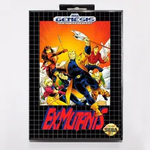 Ex мутанты игровой картридж 16 бит MD игровая карта с розничной коробкой для sega Mega Drive для Genesis
