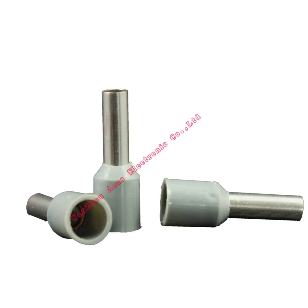 Type TG-JT 50Pcs E1508 Pressing Connector Tube-end Pre-Insulating Joint 