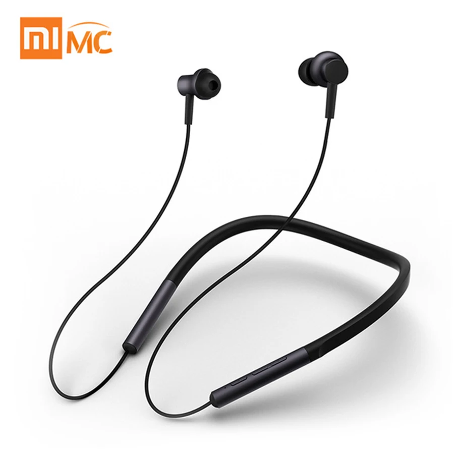 

Original Xiaomi Bluetooth Collar Earphones Headset Sport Wireless Headphone In-Ear Magnetic Mic Play Dual Dynamic Headphone