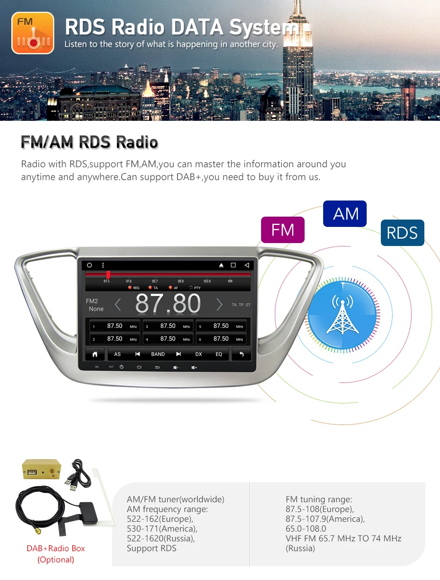 Cheap Android 8.1 Car DVD Player GPS Glonass Navigation Multimedia for Hyundai Verna 2017 Car PC Headunit Auto RDS Radio Audio Stereo 6