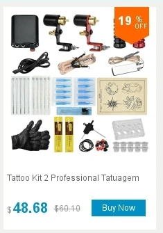 Татуировки kit Ротари комплект тату-машинки Maquinas де Tatuar Rotativa Profesional не полный комплект шнур для тату Иглы захвата