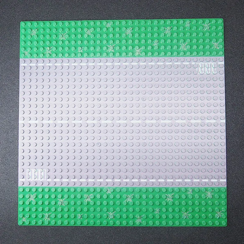 

MOC City Block Figures building blocks Road DIY Blocks Baseplate Small Bricks Base Compatible lepines toys for children