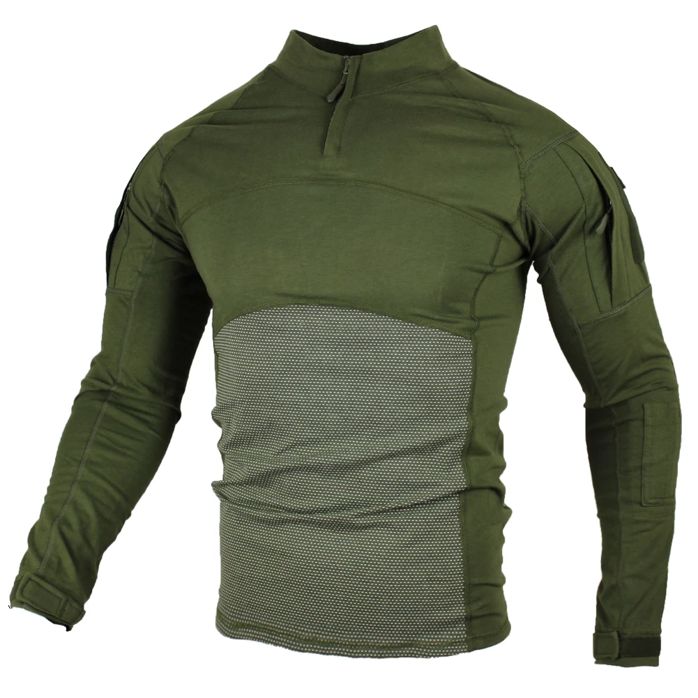  Military Army T-Shirt Men Long Sleeve Camouflage Tactical Shirt Hunt Combat Soldier Field T-shirts 