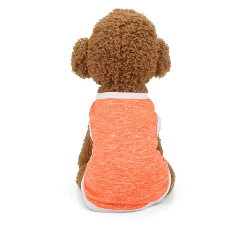 Щенок Рубашка с рисунком «Собаки» для Одежда для щенков Pet летняя куртка для Собаки Одежда для собак чихуахуа