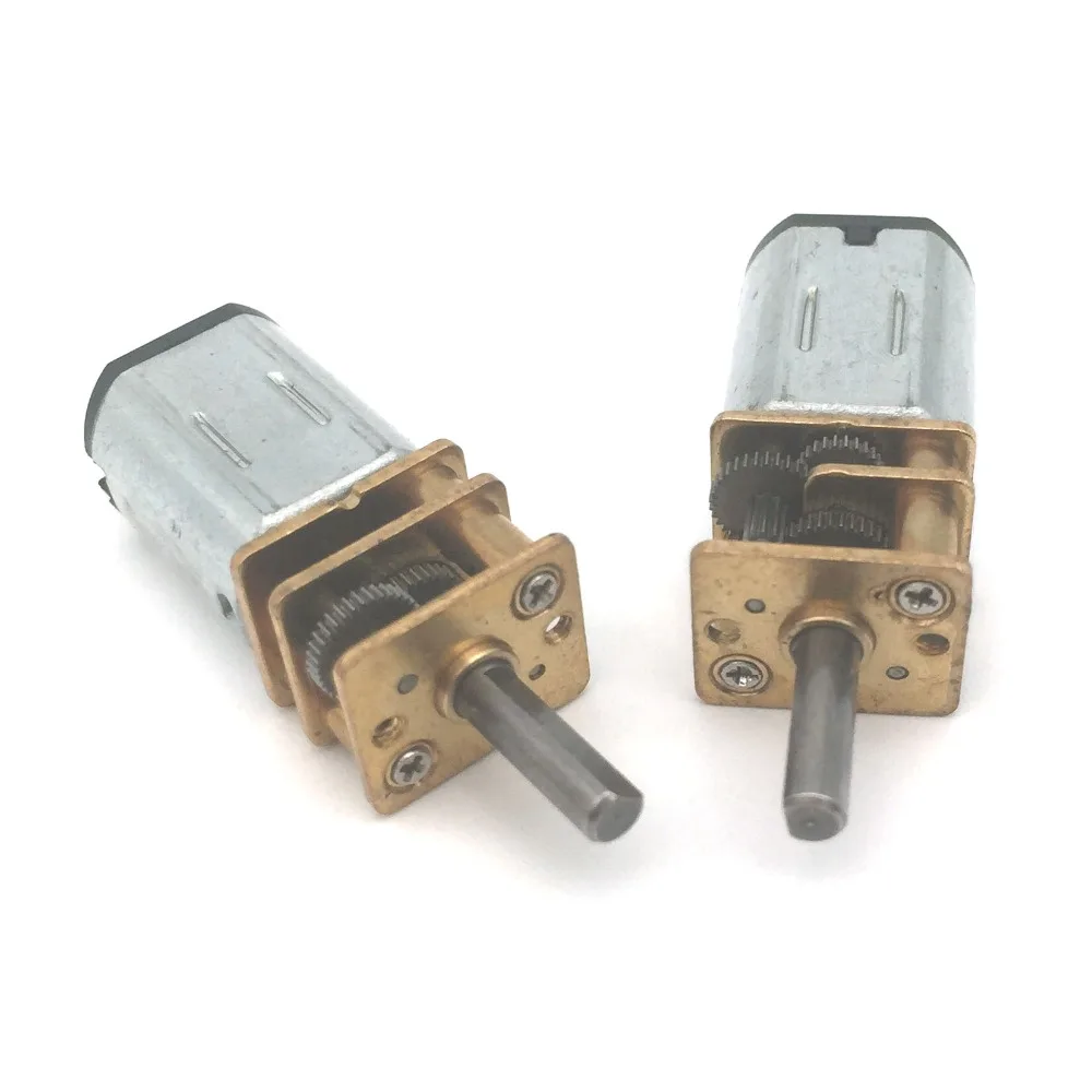 500RPM/1000RPM N20 Micro Speed Gear Motor DC 6V 12V Electric Motor Gear Reducer Car Robot Reduction Gear Motor 500RPM/1000RPM N20 Micro Speed Gear Motor DC 6V 12V Electric Motor Gear Reducer Car Robot Reduction Gear Motor