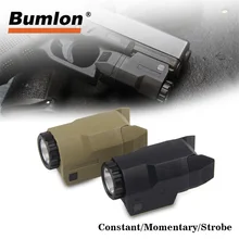 Оружие Свет APL-C мини пистолет свет Постоянный/Мгновенный/Стробоскоп 200 люмен светодиодный Белый оружие установлен для Глок полный размер RL8-0023