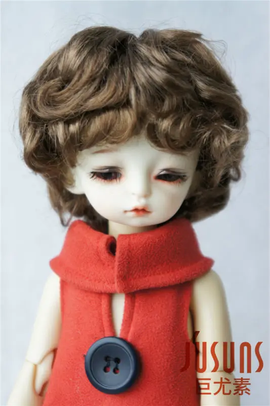 Jd222 1/6 YOSD парик куклы синтетический мохеровый 6 7 дюймов Cupid BJD аксессуары для
