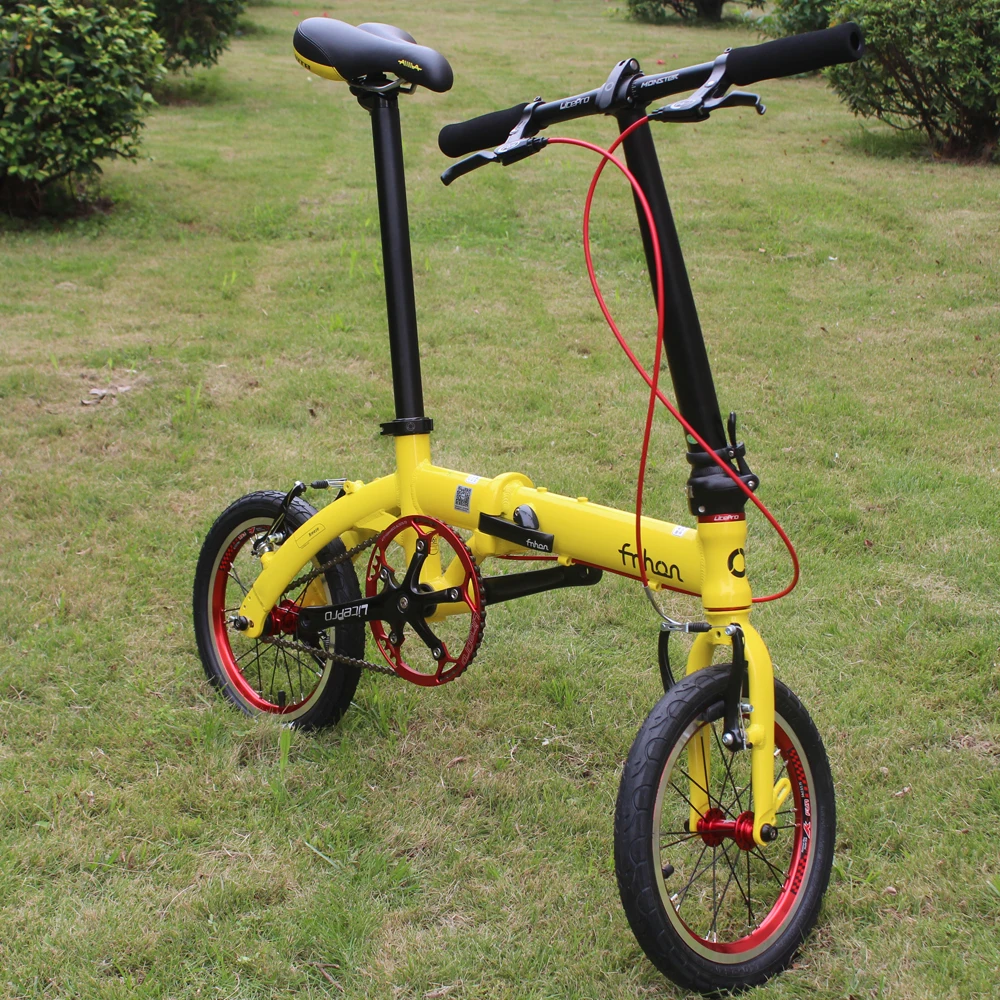 Fnhon 412 Folding Bicycle Aluminum Folding Bike 14\