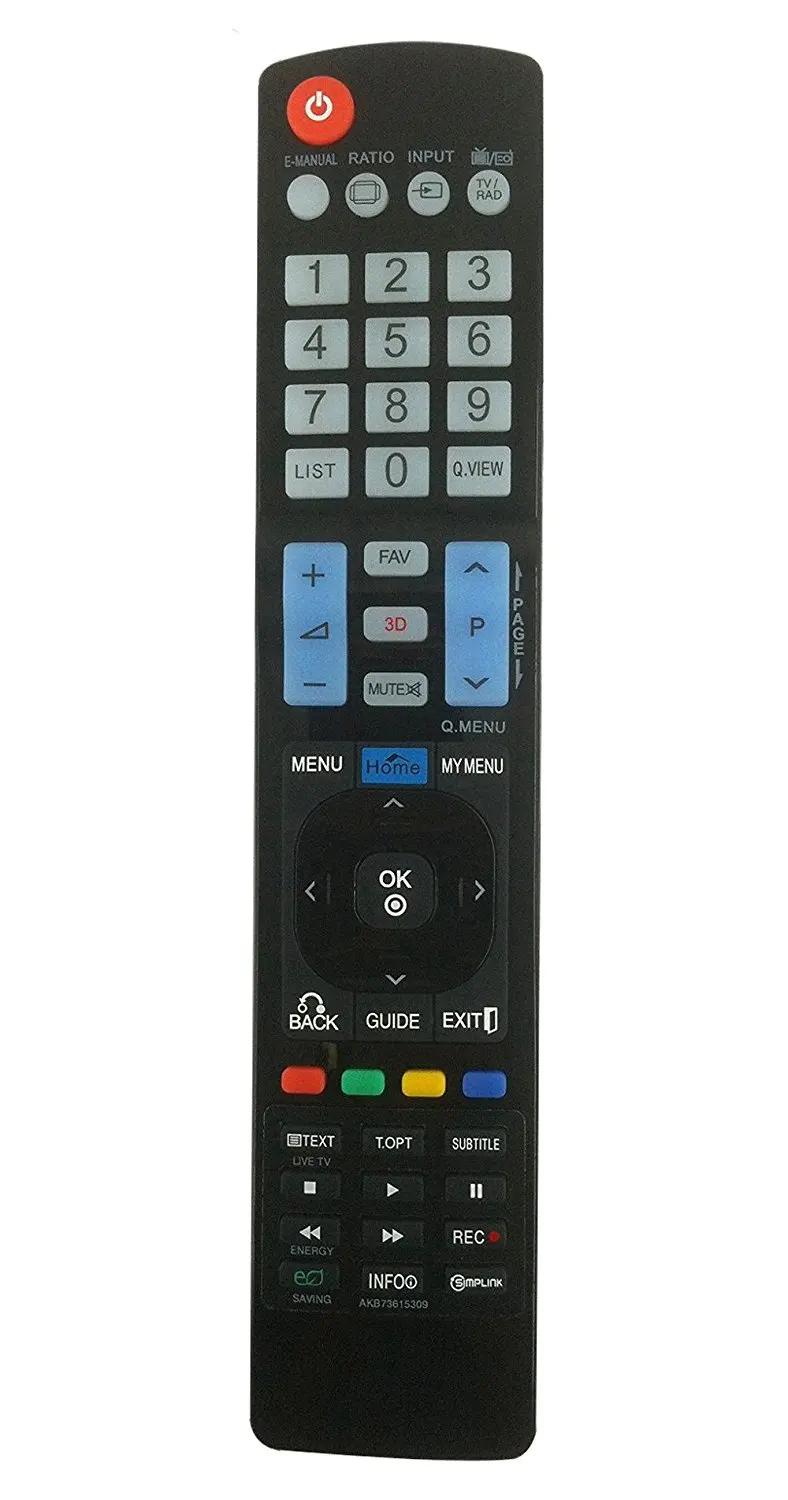 Akb73615309 Замена Дистанционное управление для LG ТВ 32lm6200 32lm6400 32lm6410 42LM6700 42lm7600 42lm6200