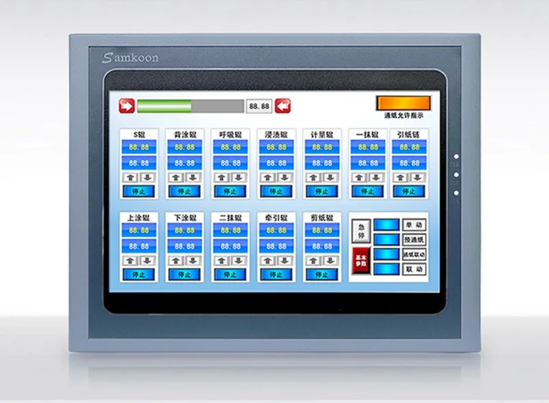 SK-102HE SK-102HS samkoon HMI Сенсорный экран 1" дюймов в коробке