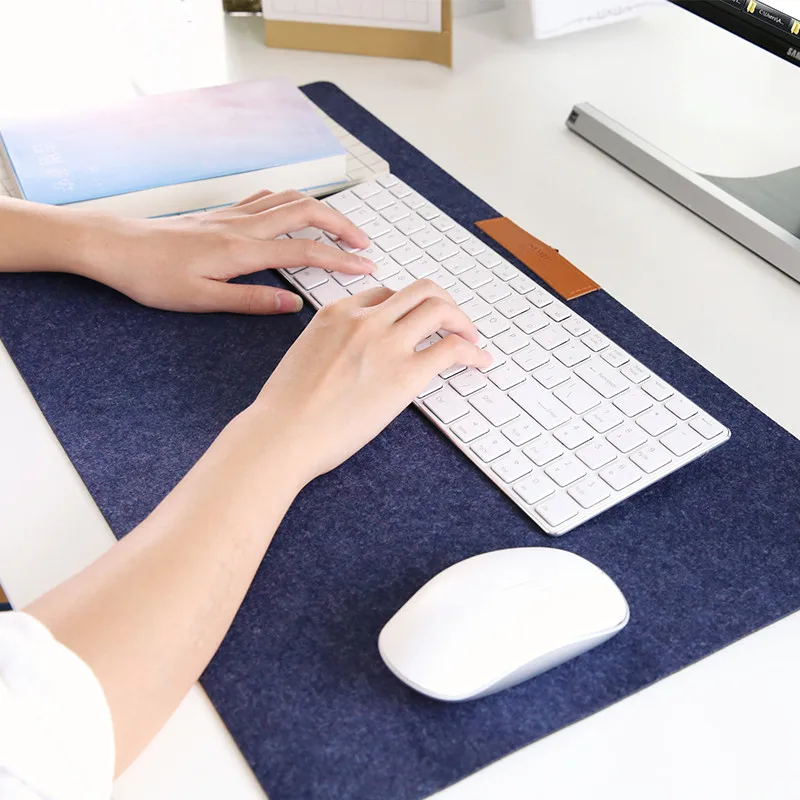 630 330 Mm Large Office Computer Desk Mat Keyboard Mouse Pad Wool