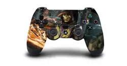 1 шт Mortal Kombat 11 наклейка для PS4 Стикеры наклейка для sony PS4 Playstation 4 Dualshouck 4 игры PS4 Slim Pro контроллер Стикеры