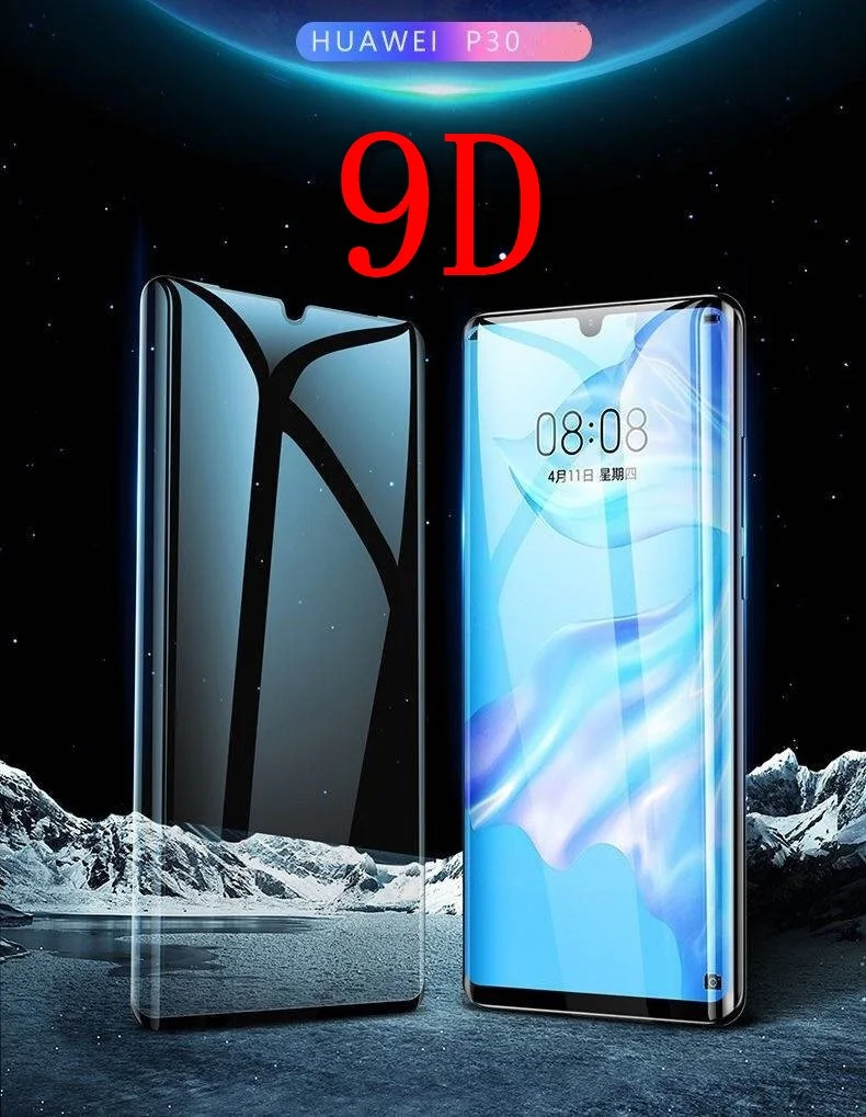 

9D Tempered Glass For Huawei P10 P20 P30 Lite Screen Protector For Honor 10 lite P20 pro P10 plus Protective Glass Film membrane