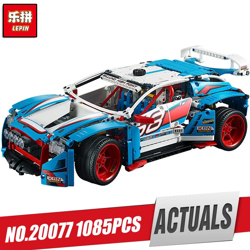 

Lepin 20077 Genuine Technic Series The Rally Car Set 42077 Building Blocks Bricks Educational LegoINys Toys as Children Gifts