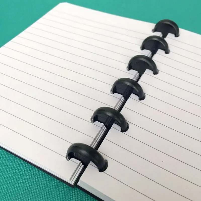 Конфетный цвет Arc Binding офисные аксессуары для ноутбука T гриб диск с отверстиями-Переплет свободный зажим для книг диск Arc binding notebook