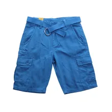 Размер 30-42 летние большие мужские повседневные мужские шорты Карго тонкие хлопковые шорты мужские прямые до колен модные короткие брюки 8 цветов