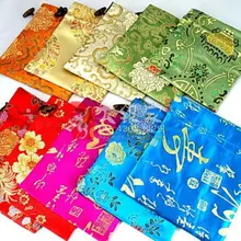 Дизайн 50 шт китайский шелк ручной работы атласная сумка для ювелирных изделий