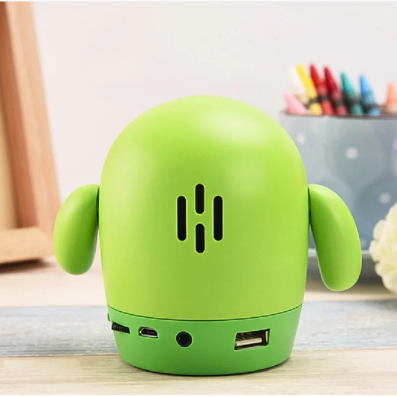 Мультяшные Миньоны портативный Bluetooth динамик беспроводной сабвуфер системы